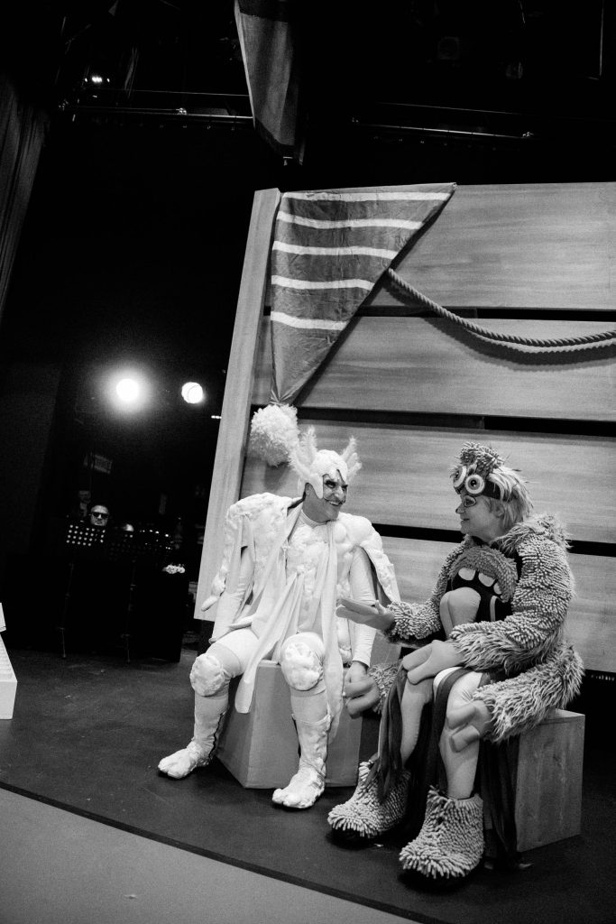 Next Liberty_Kindertheater in Graz_Backstagefoto MONSTER. DAS MUSICAL! (c) Stella