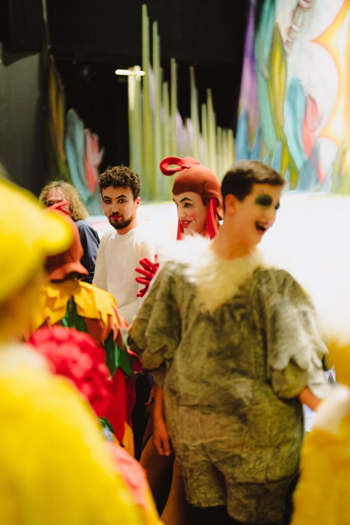 Next Liberty_Kinder- und Jugendtheater in Graz_Mariagrüner Kindertheater-Musical DAS HÄSSLICHE ENTLEIN_Backstagefoto (c) Stella