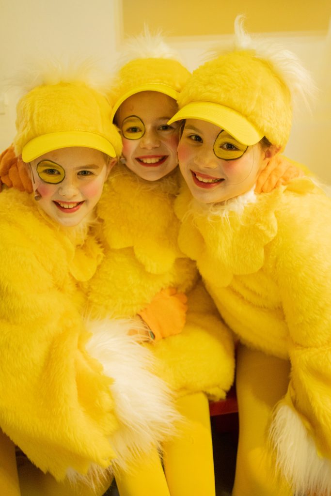 Next Liberty_Kinder- und Jugendtheater in Graz_Mariagrüner Kindertheater-Musical DAS HÄSSLICHE ENTLEIN_Backstagefoto (c) Stella